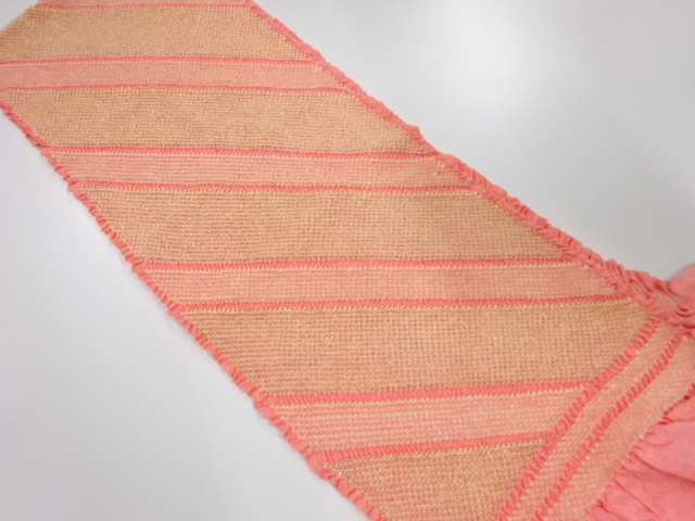 正絹　振袖用　絞り　帯揚げ